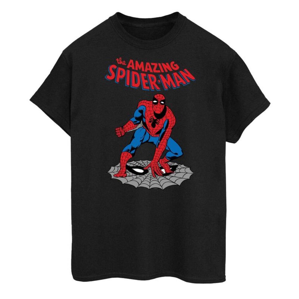The Amazing Spider-Man Boys Cotton T-Shirt / Black